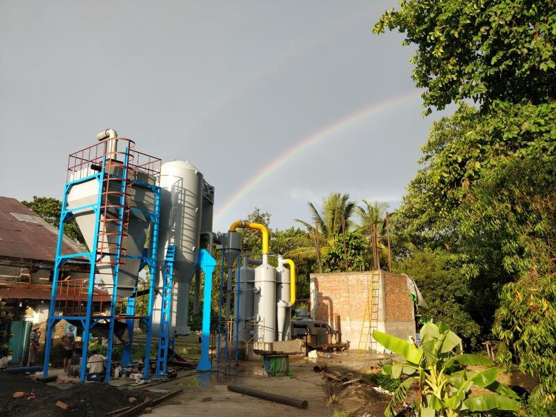 Biomass Gasifier - No Exterior Building