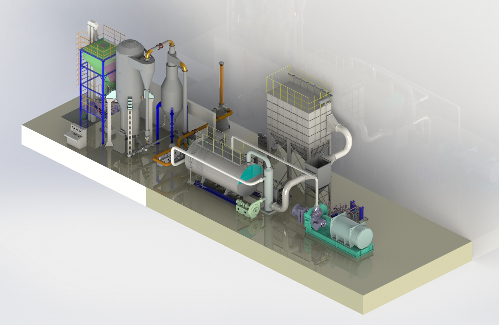 Indoor Gasification Plant